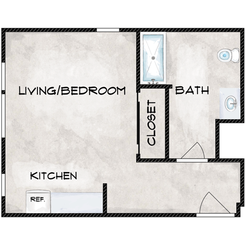 3Square D Floor Plan